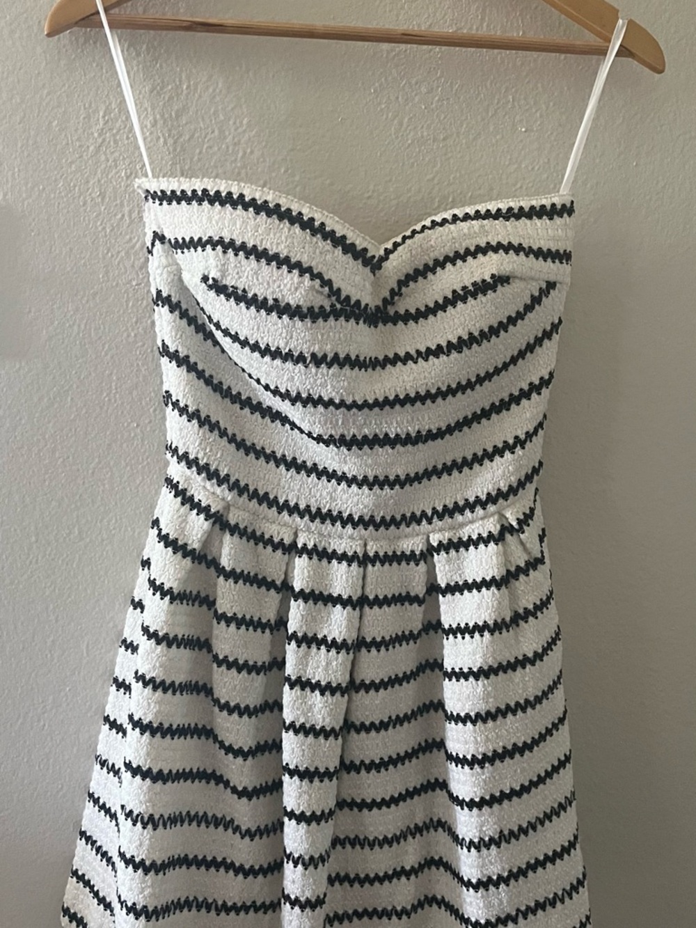 WOW couture Strapless Sweetheart Dress in White and Black